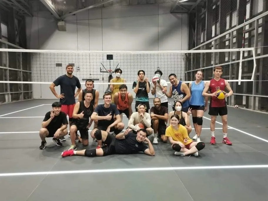 Volleyball group, Bangkok