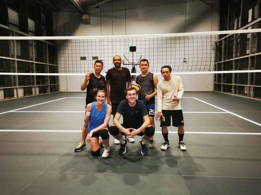 Volleyball group, Bangkok